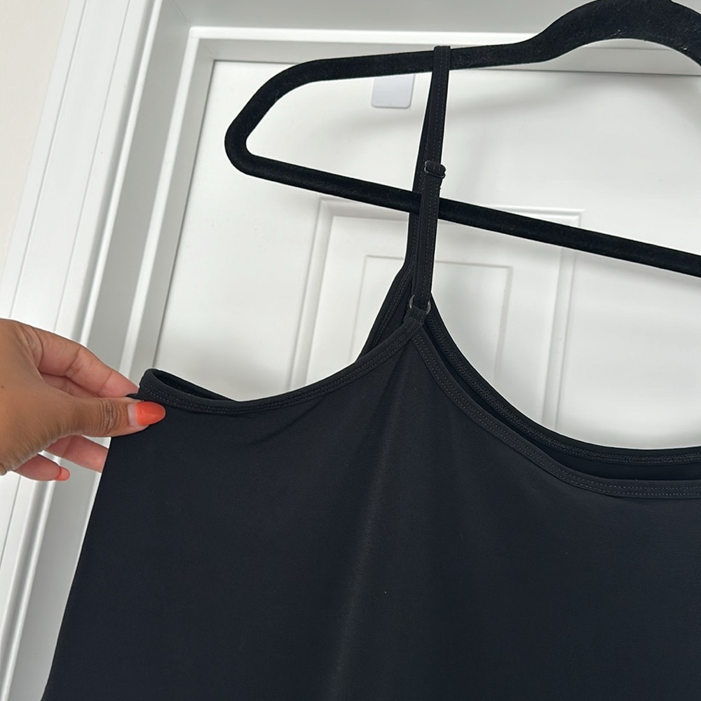 Avenue Upscale Basic Black Polyester Cami Size 18… - image 4